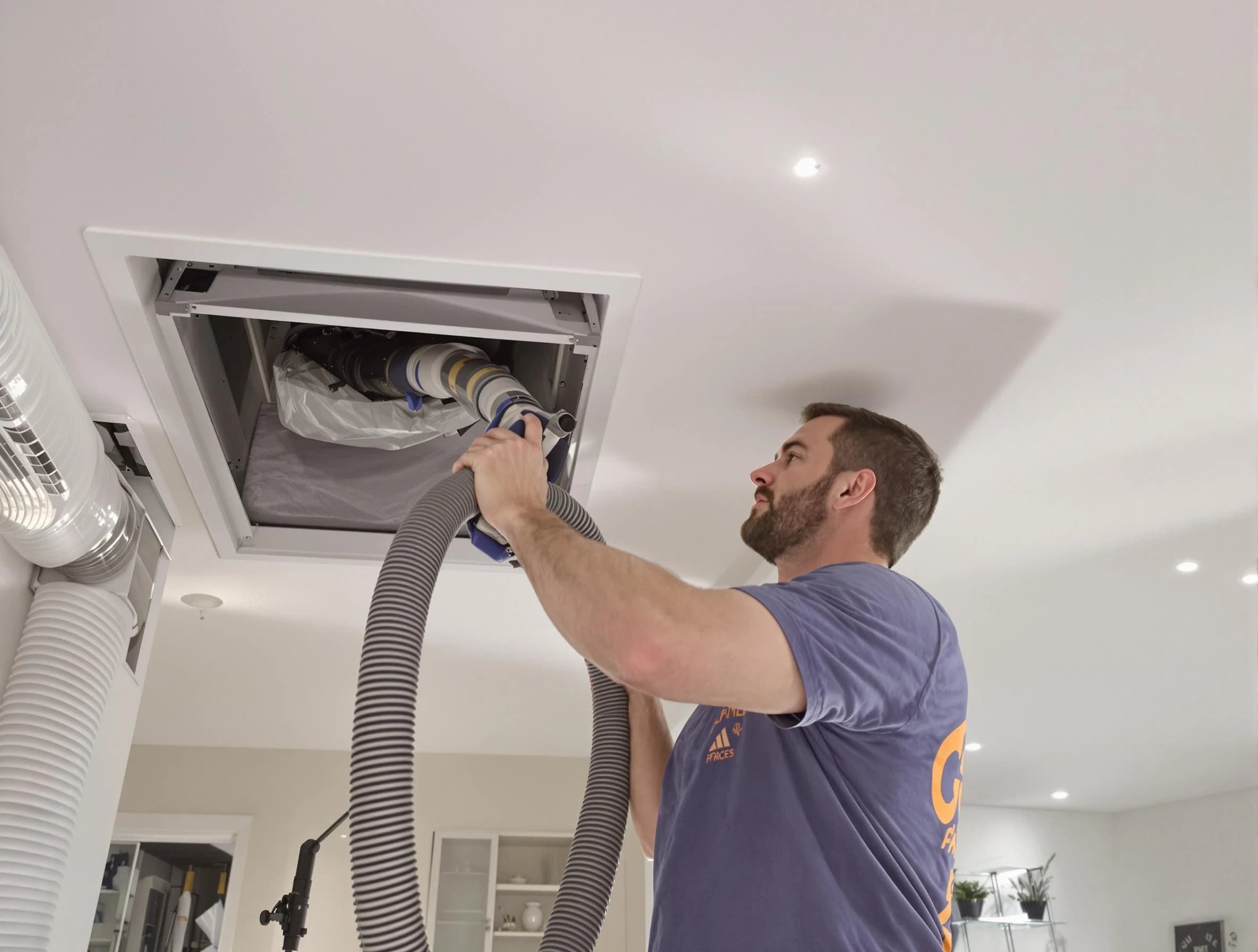 Precision indoor duct cleaning by Lawrenceville Air Duct Cleaning in Lawrenceville