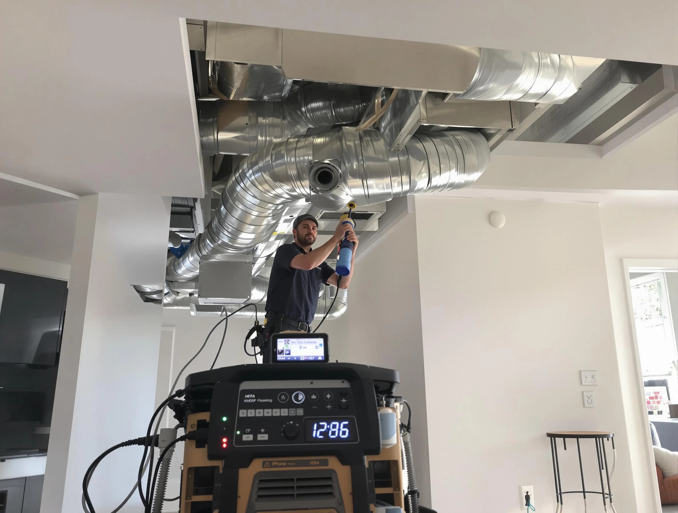 Advanced pure air duct cleaning by Lawrenceville Air Duct Cleaning in Lawrenceville