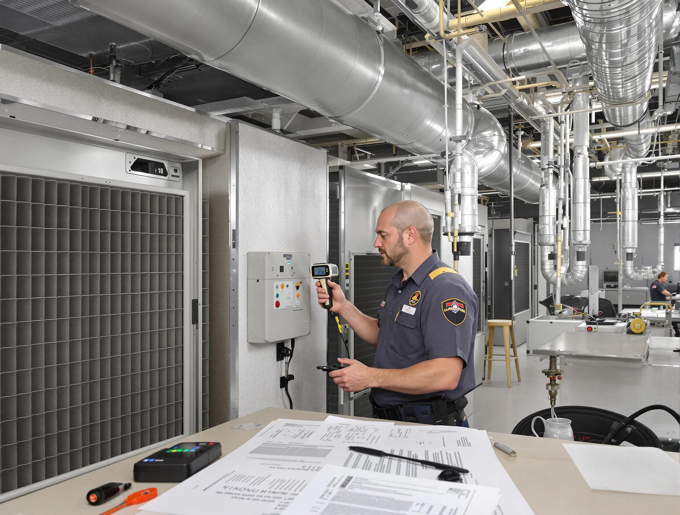 Professional filter system inspection by Lawrenceville Air Duct Cleaning in Lawrenceville