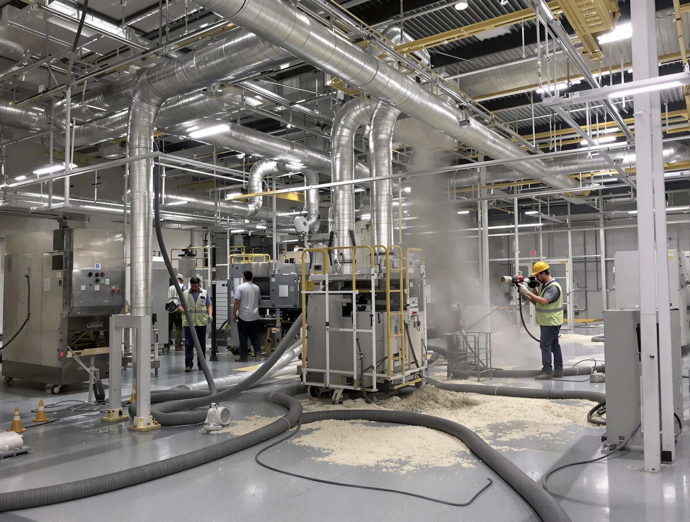 Heavy-duty industrial duct cleaning by Lawrenceville Air Duct Cleaning in Lawrenceville